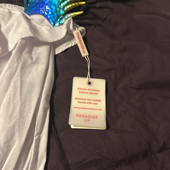 White Cotten romper - Picture 4 of 5